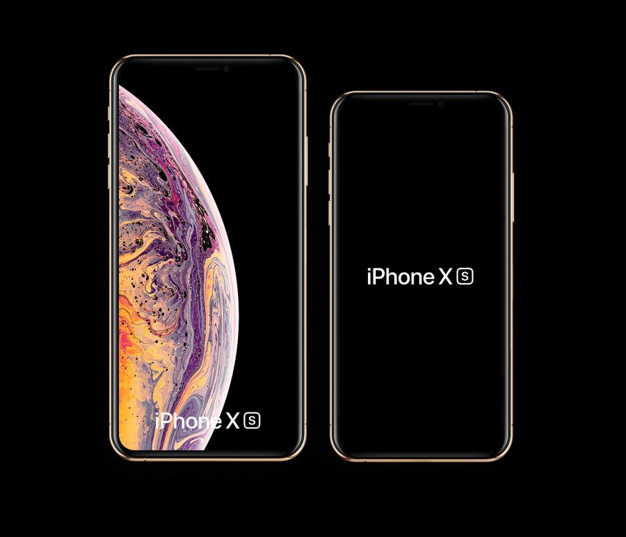 超高品质iPhone Xs/Xs Max 样机模板