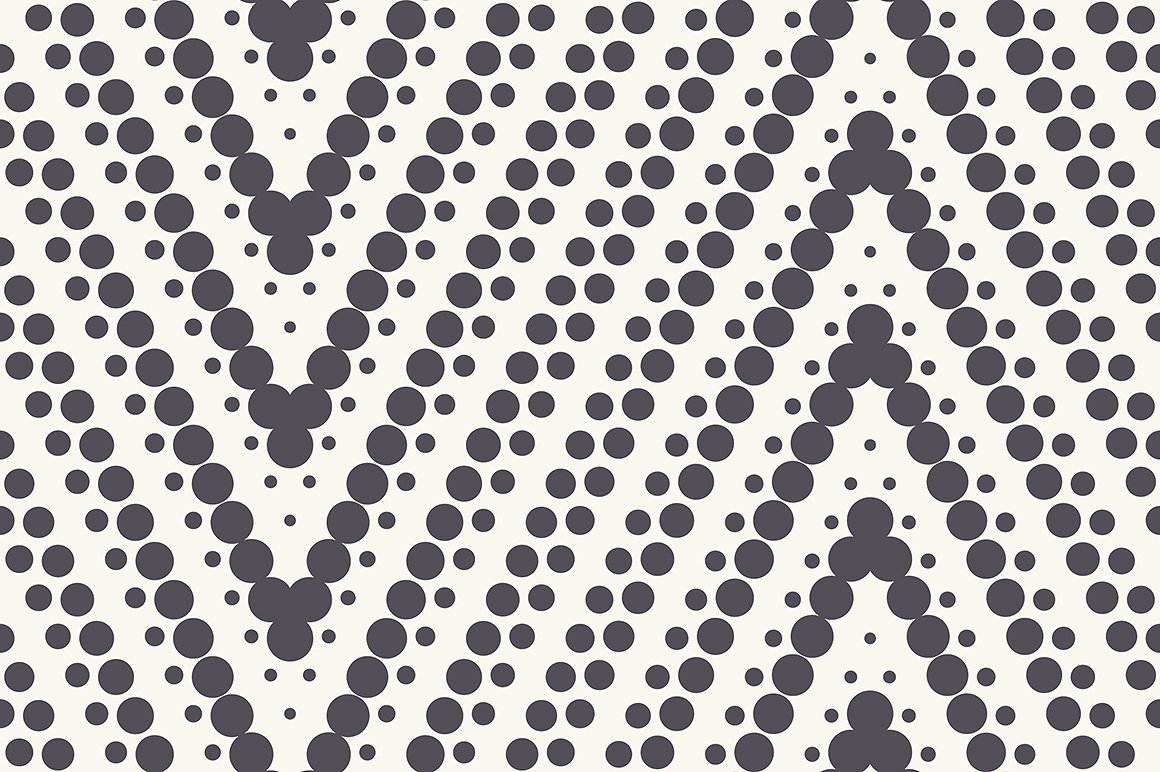 点状化图案背景Dotted Seamless Pattern