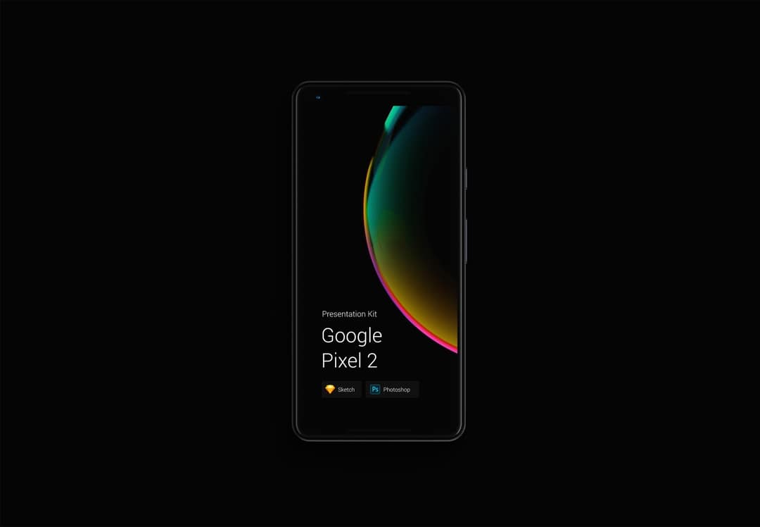 移动设备样机系列：Google Pixel 2 谷歌智能手机