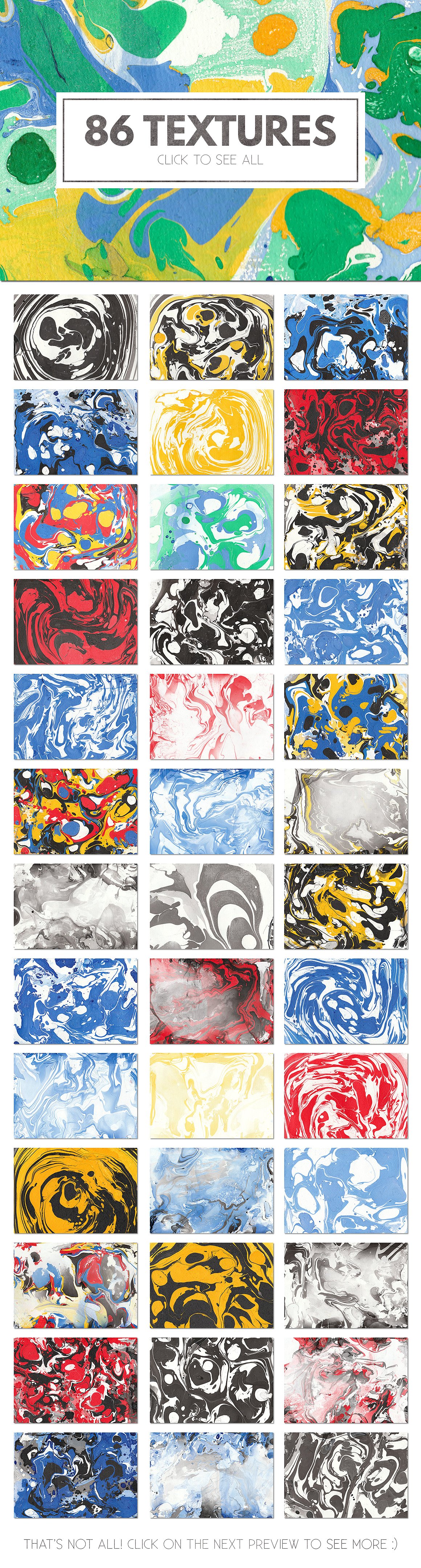 多彩的大理石纹理背景素材 86 Colorful Marbl