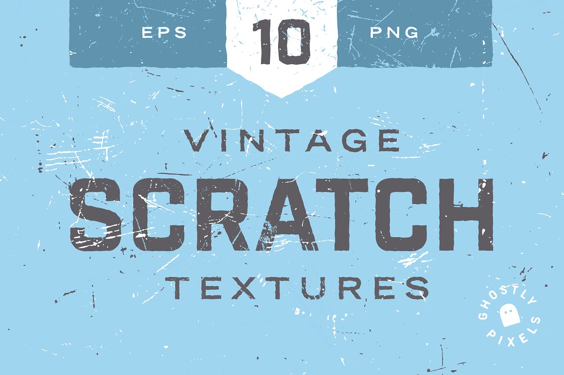 复古纹理设计素材Scratch Textures #1840