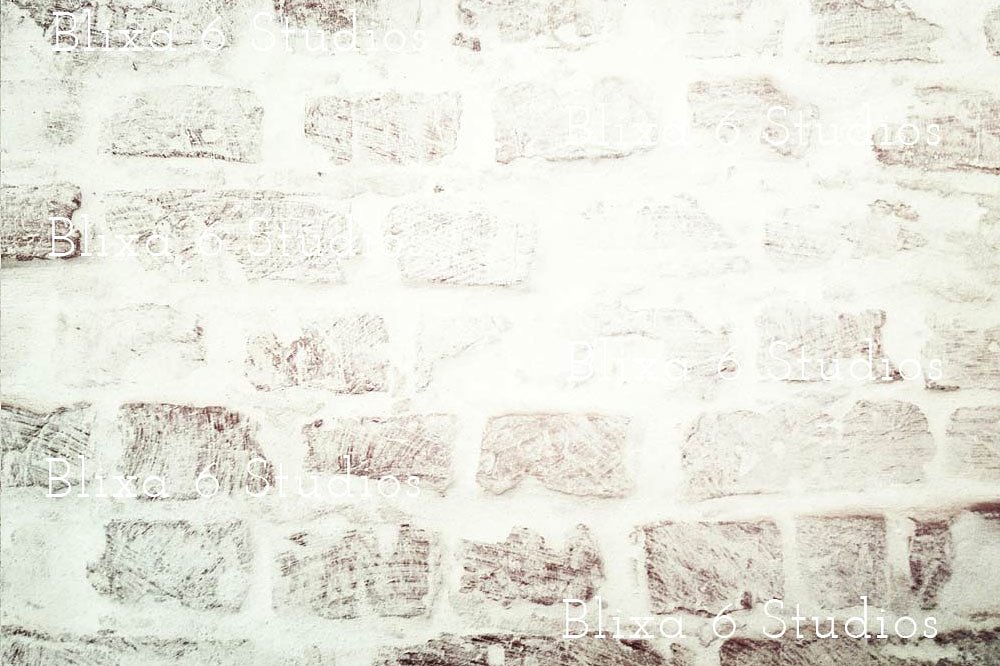 粉刷的砖墙背景纹理素材 Whitewashed Brick