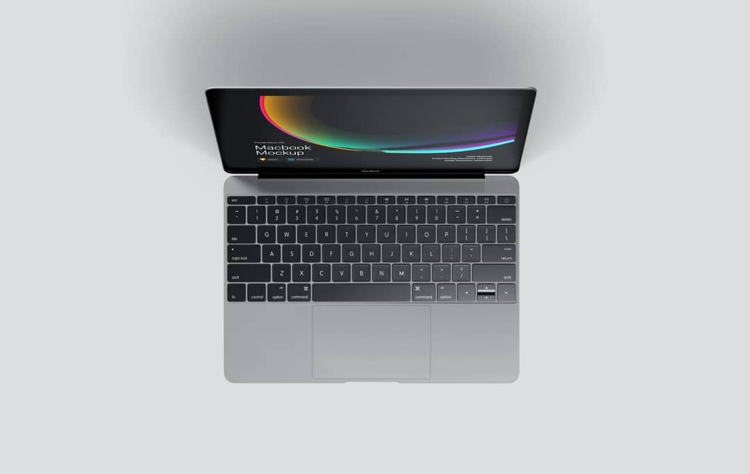 笔记本电脑模型场景模板素材Macbook and Macbo