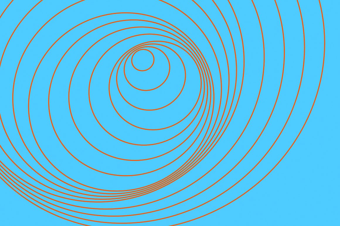 20款神奇的螺旋纹理背景设计素材20 Spiral Circ