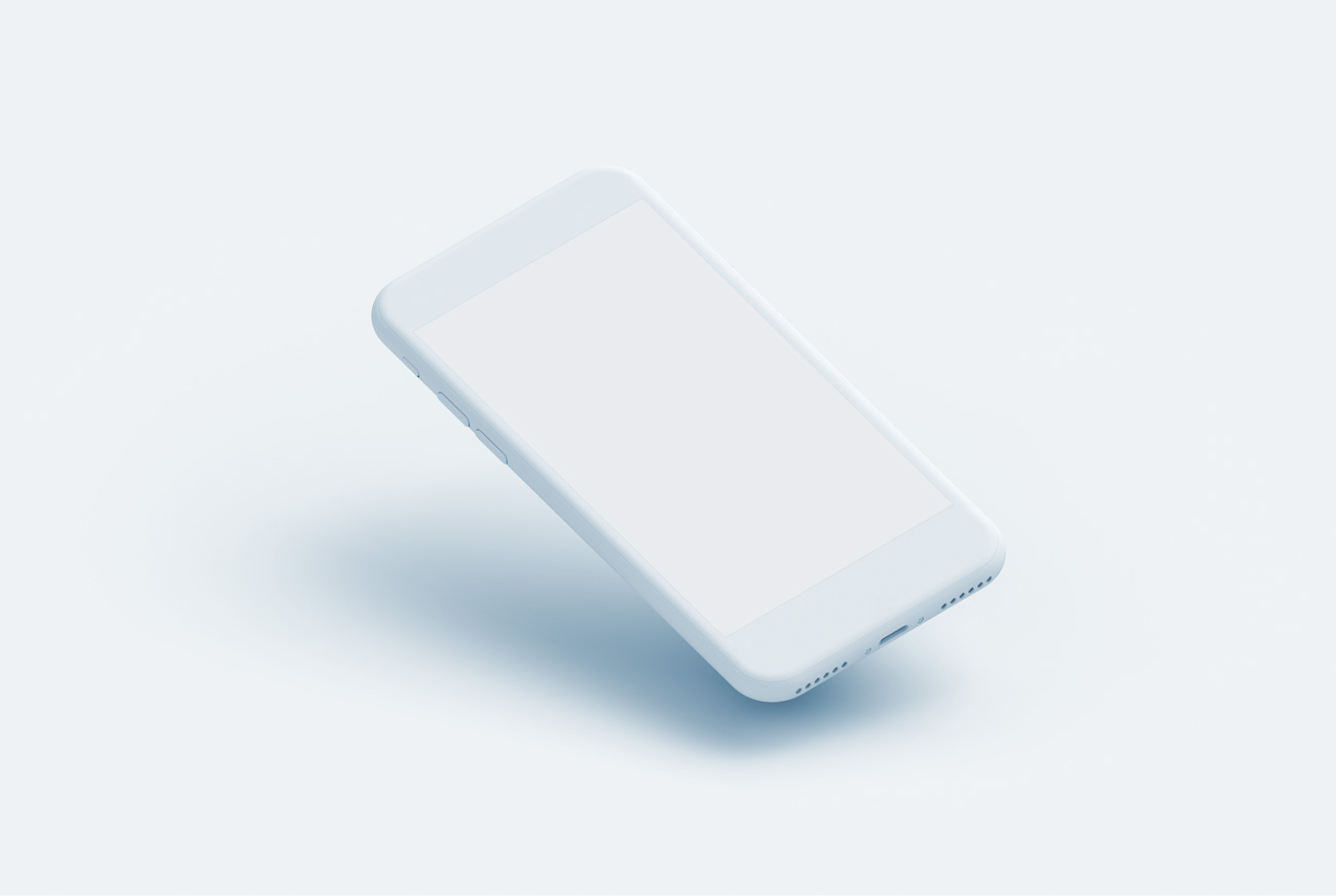 iPhone Clay Mockup