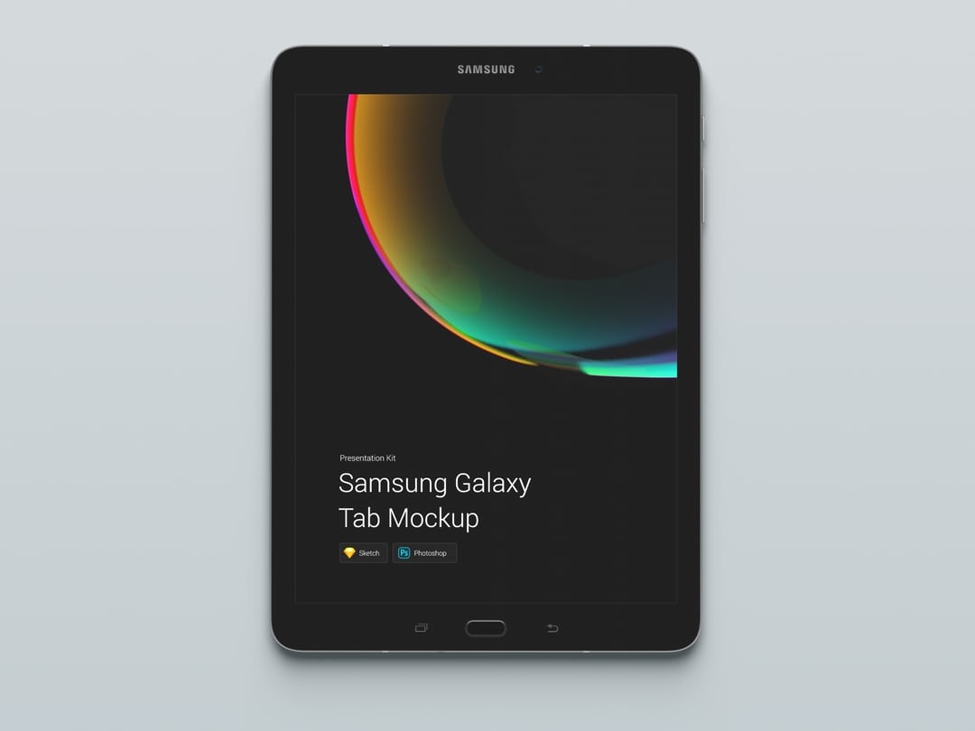 移动设备样机系列：Samsung Galaxy Tab 三星