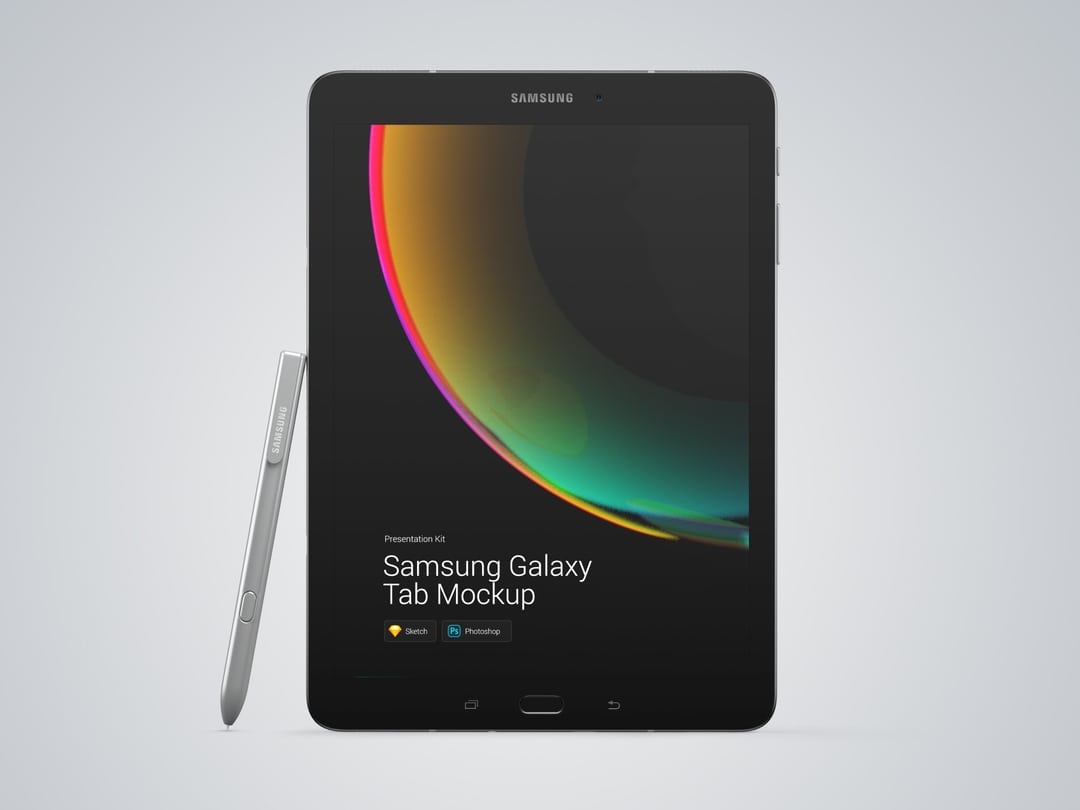 移动设备样机系列：Samsung Galaxy Tab 三星