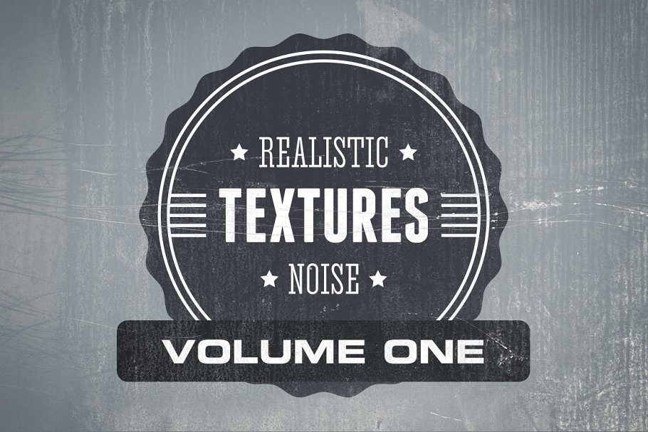 逼真的噪音复古纹理素材 Realistic Noise Te