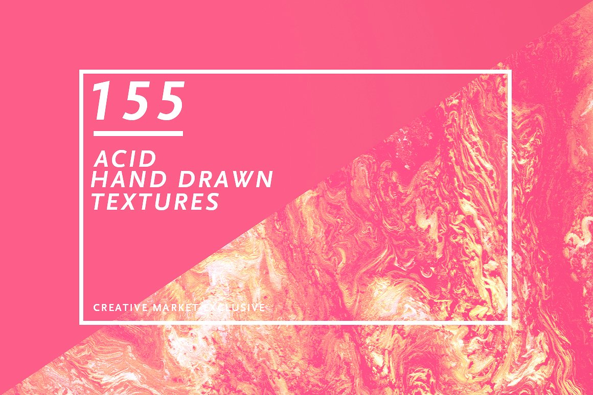 抽象颜料水彩纹理设计素材155 Acid Textures