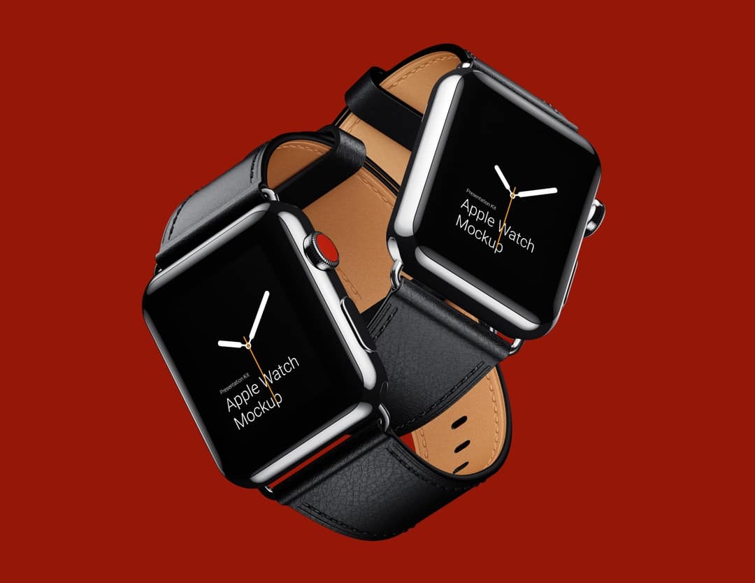 移动设备样机系列：Apple Watch 智能手表样机 Ap