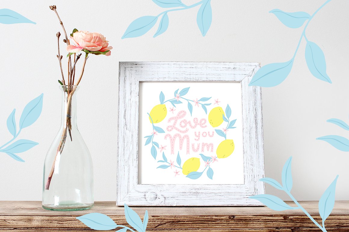 母亲节的印花和图案Mother_s_Day_prints_a