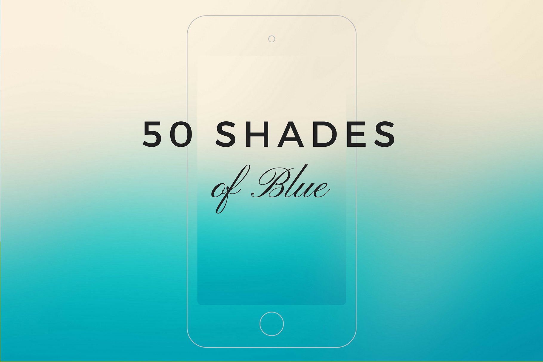 蓝色抽象渐变模糊设计背景50 shades of Blu