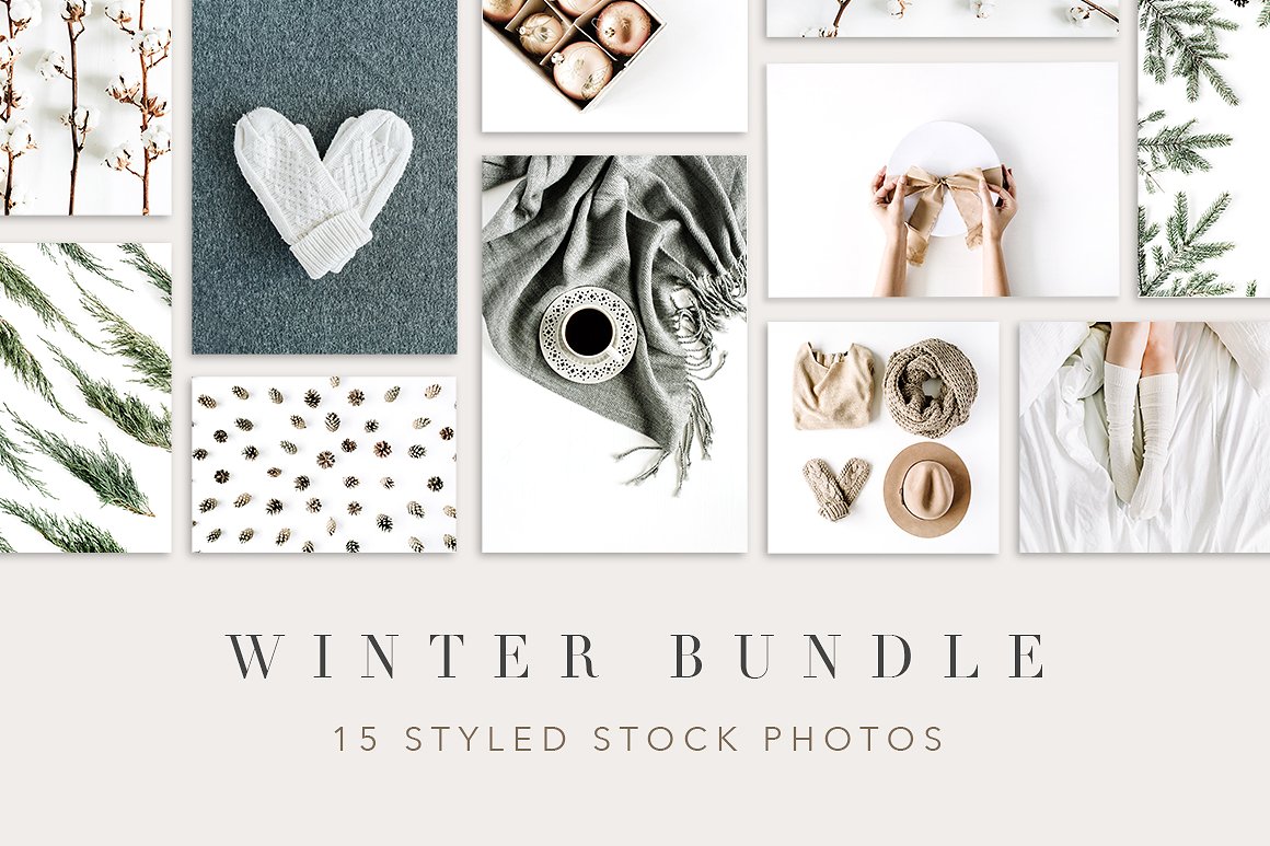 15张冬季氛围高清图片集合Winter_Bundle #19