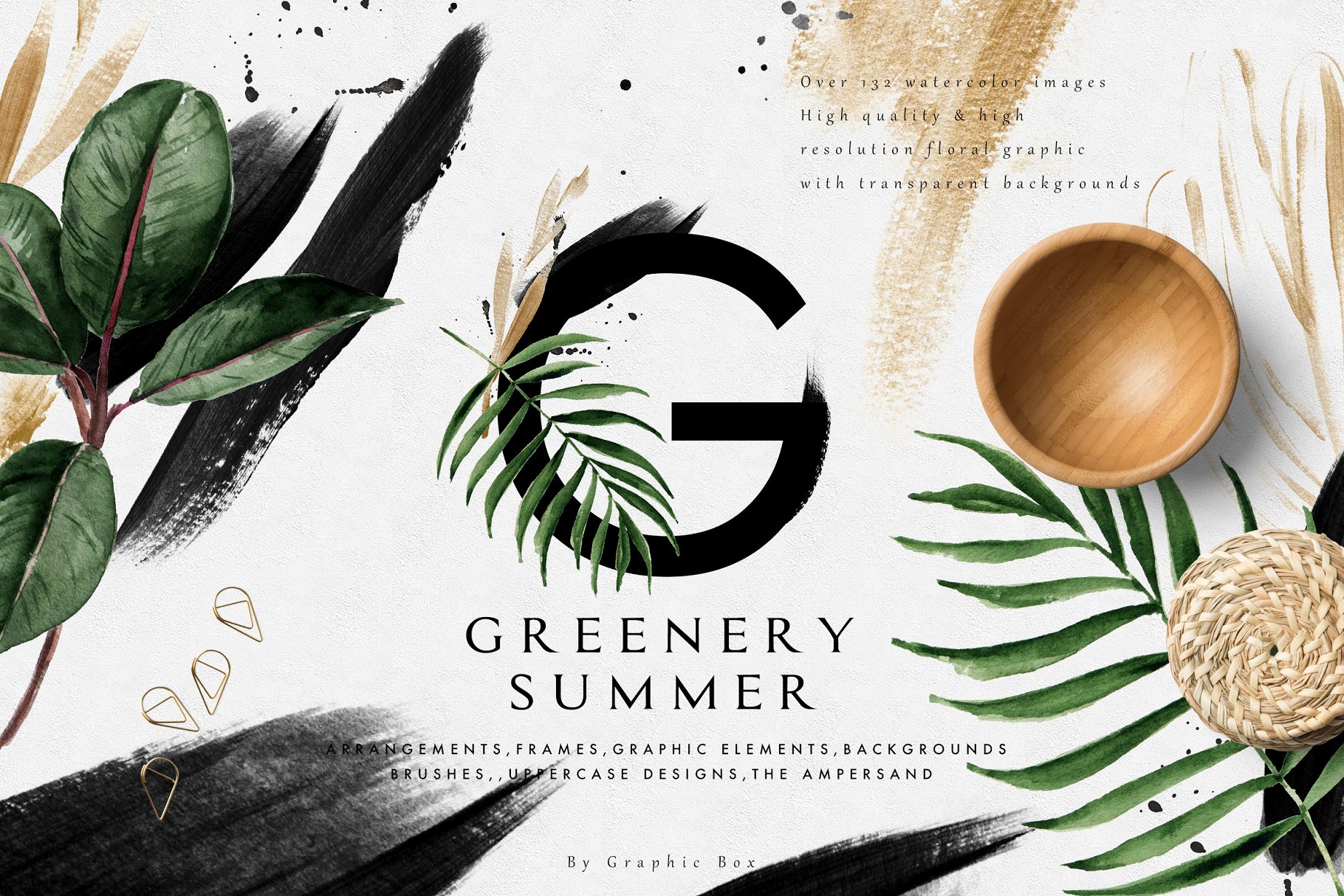 绿化夏季设计集 Greenery Summer Design