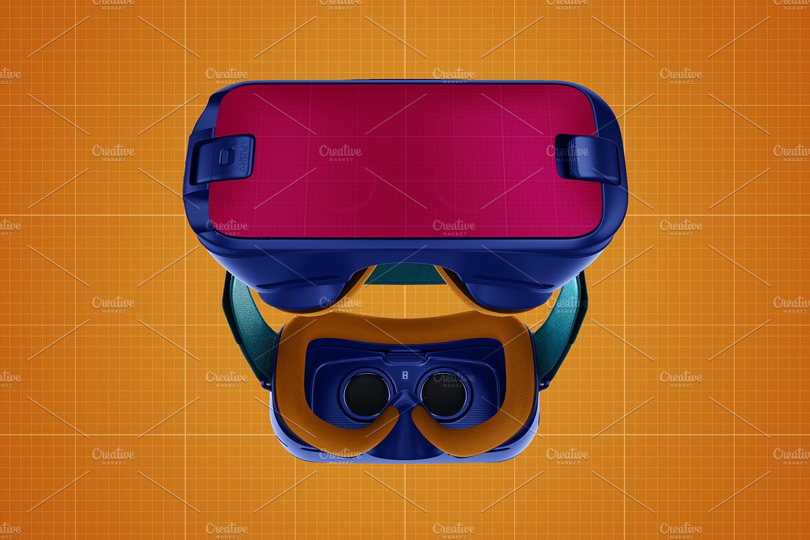 高品质的虚拟现实模拟VR眼镜模型2656817 VR Moc