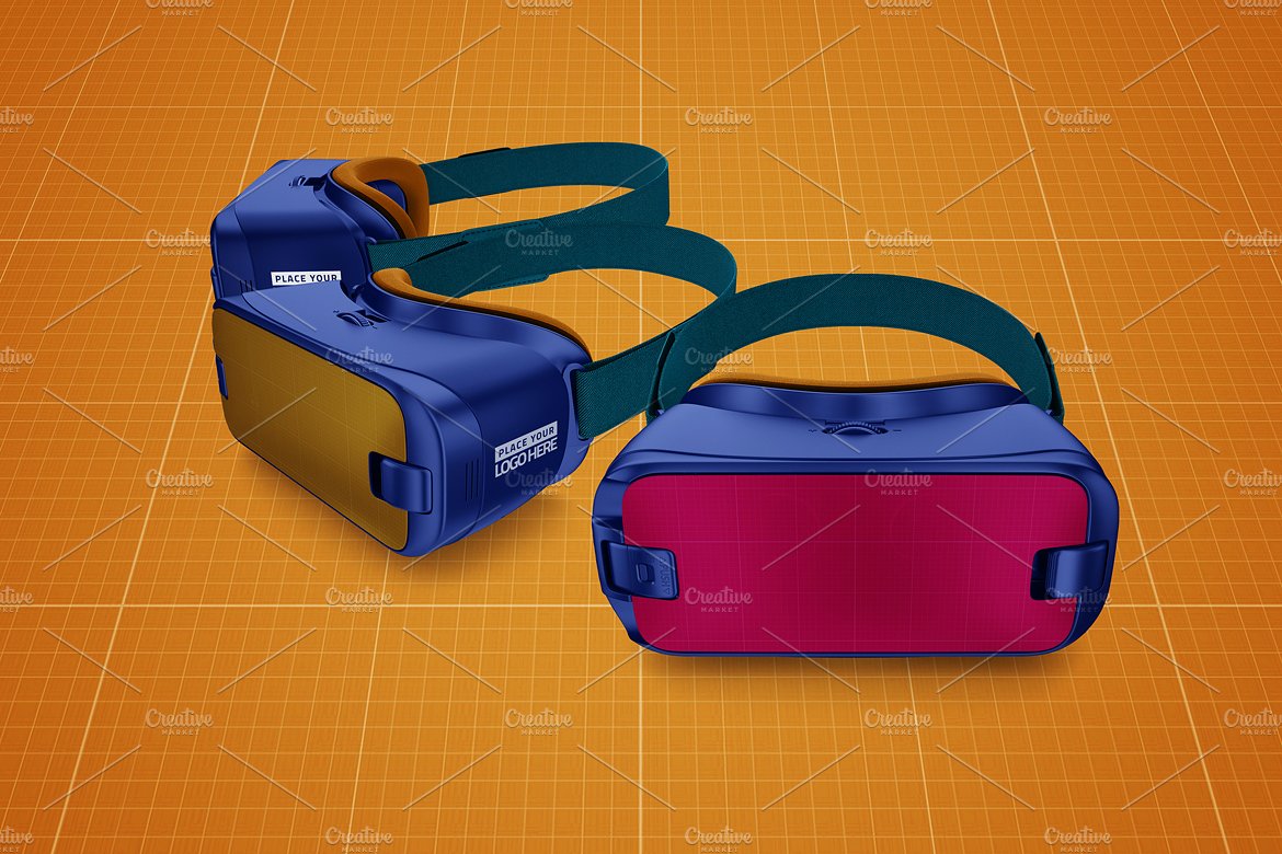 高品质的虚拟现实模拟VR眼镜模型2656817 VR Moc