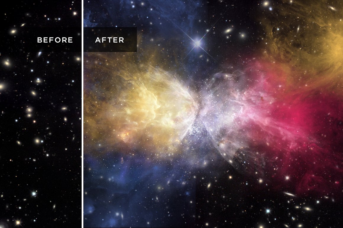 酷炫的星系PS笔刷 Stargazer Photoshop
