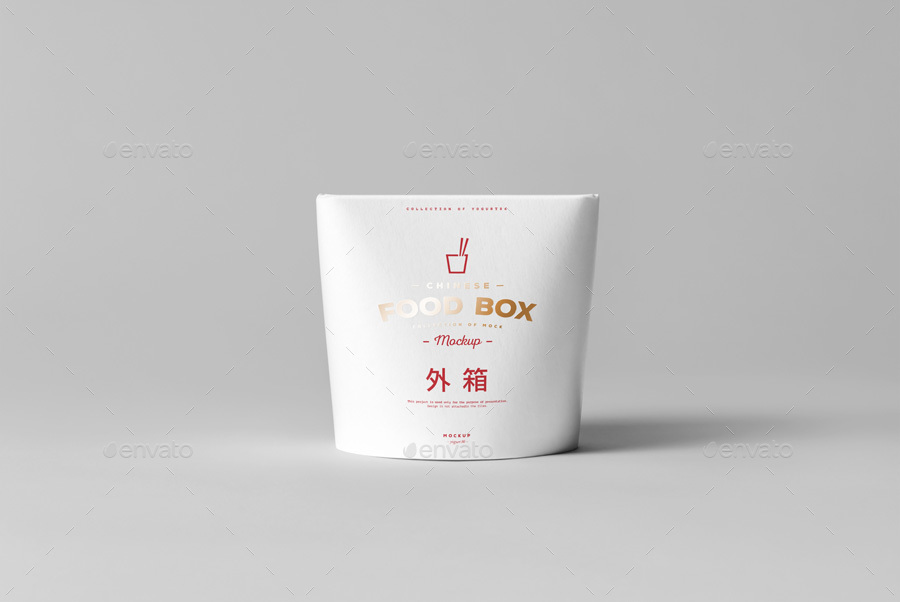 中式食品包装样机PSD_food_box_mock_up #