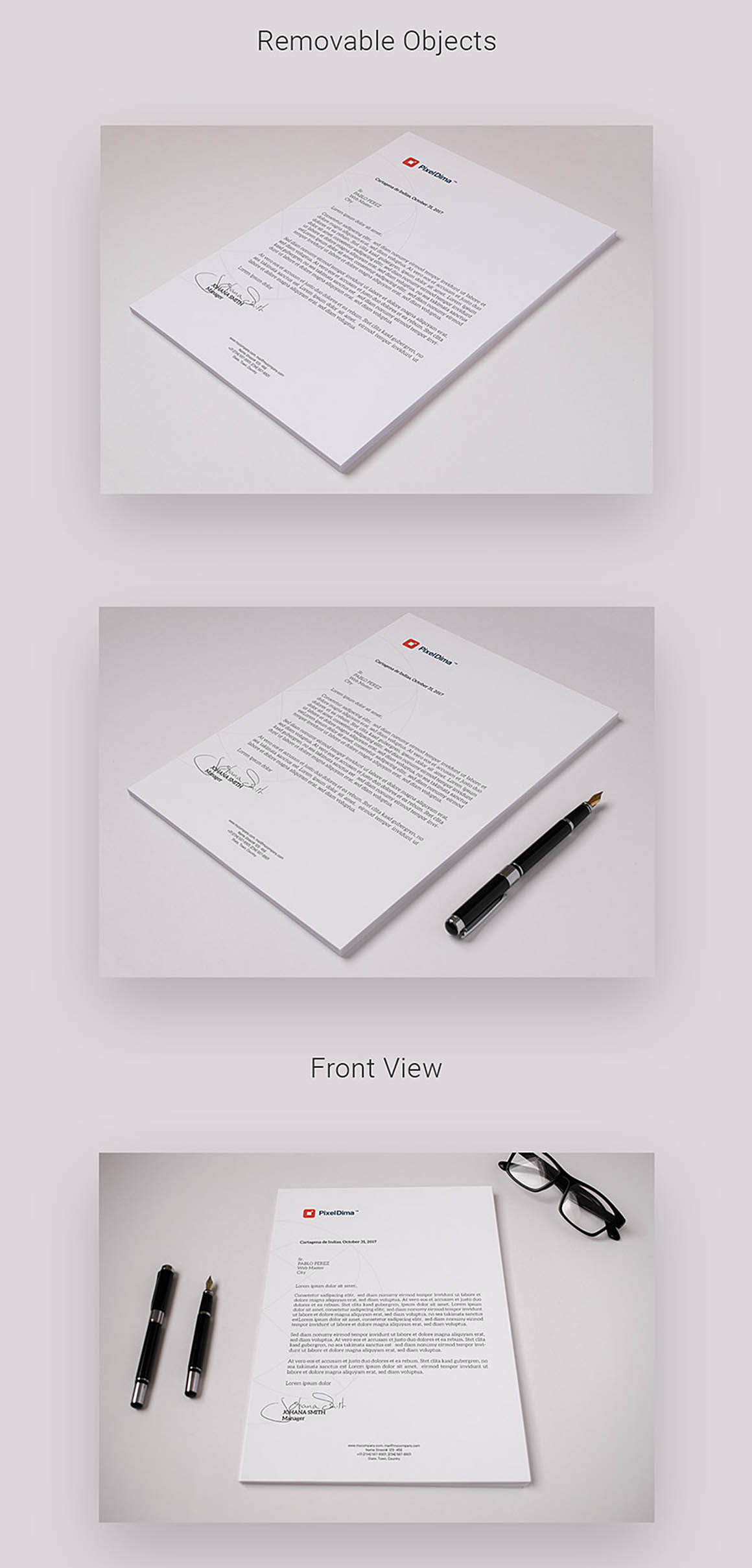 A4纸展示样机Free A4 Paper PSD Mocku