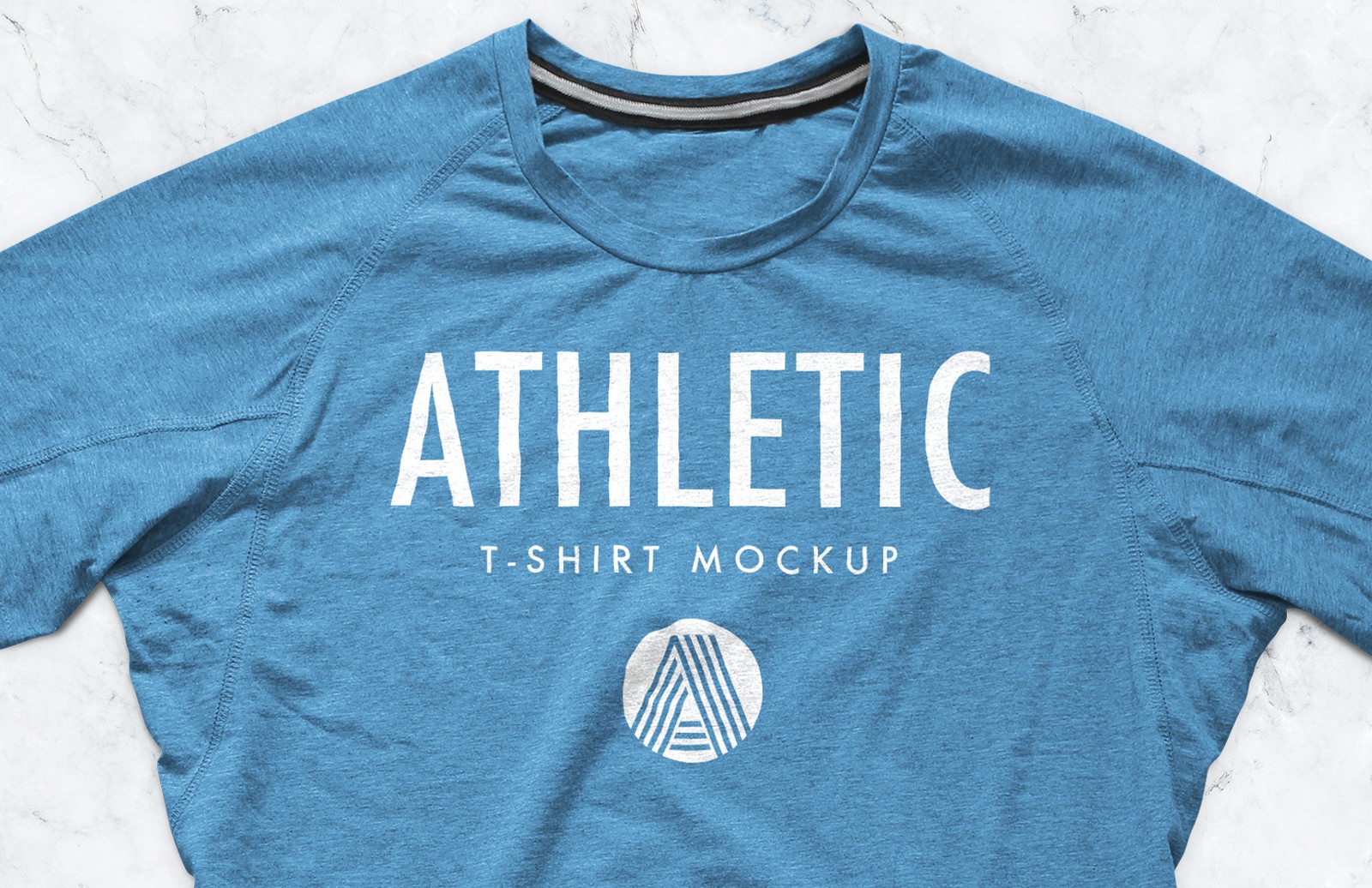 经典运动T恤样机模板 Athletic T-Shirt Mo