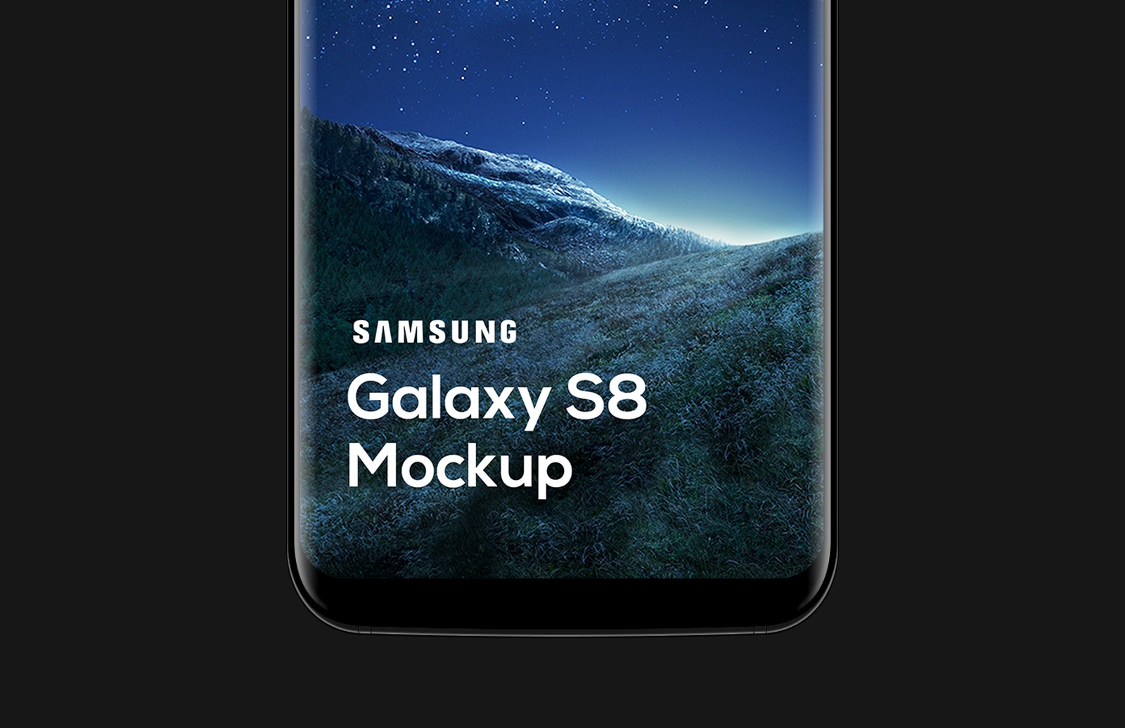 三星旗舰手机样机模板 Samsung Galaxy S8 M