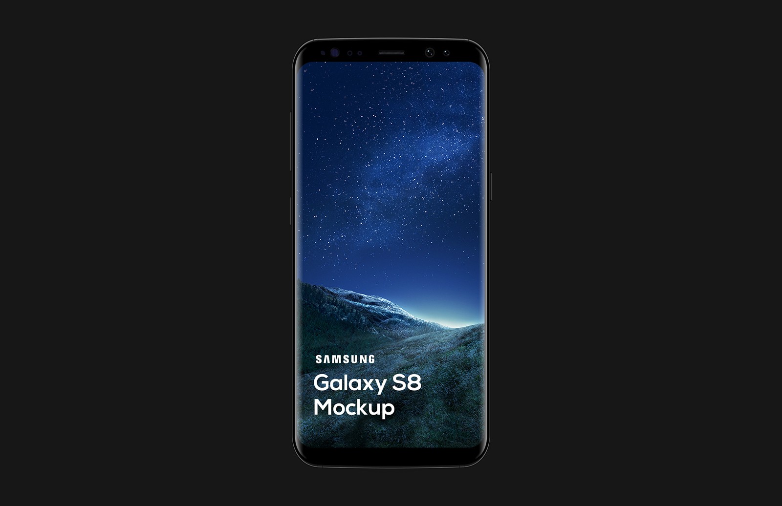 三星旗舰手机样机模板 Samsung Galaxy S8 M