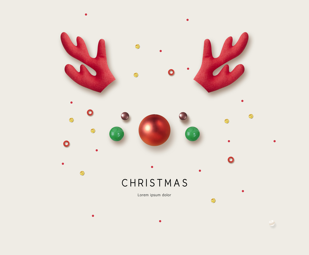 一组非常另类个性的圣诞节海报PSD模版素材 Winter i