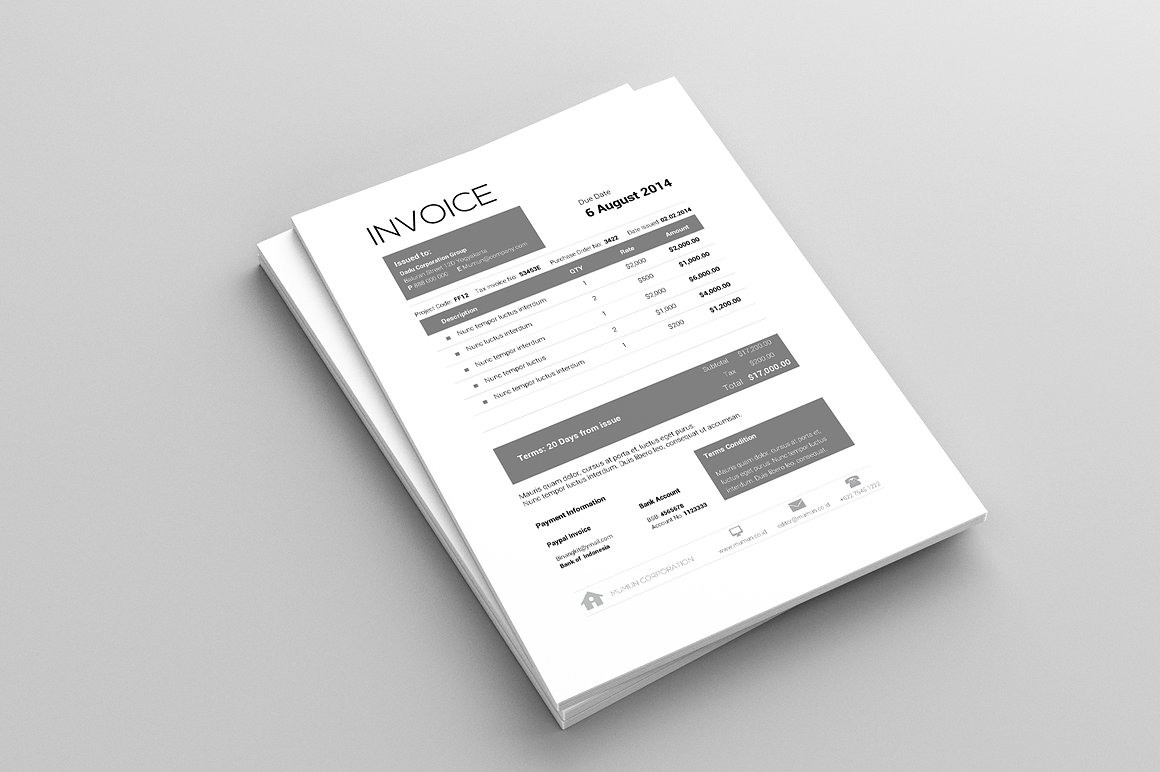 企业画册设计模板Basic Proposal Templat