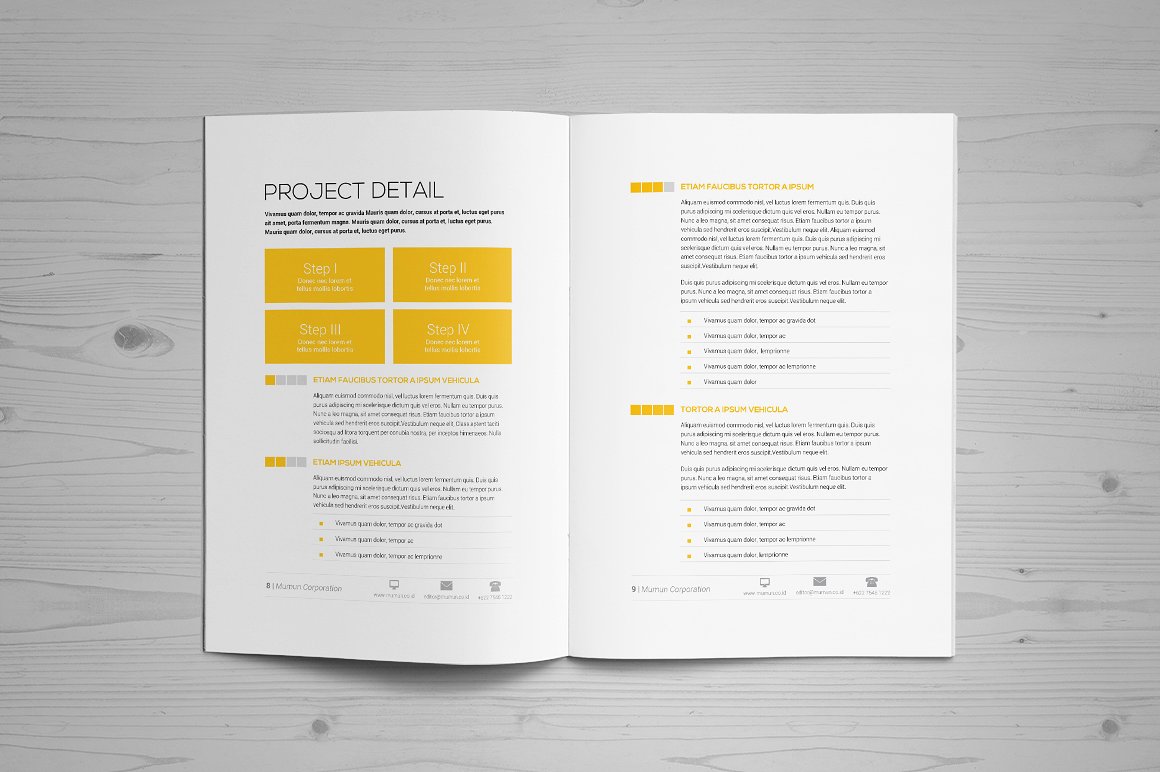 企业画册设计模板Basic Proposal Templat