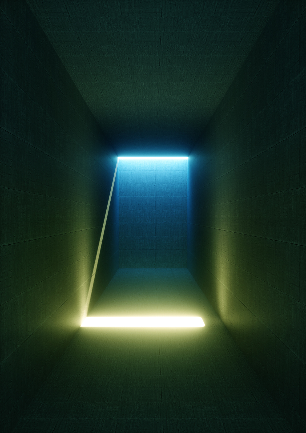 3D霓虹灯虚拟现实抽象迷幻的闪烁的背景超清素材