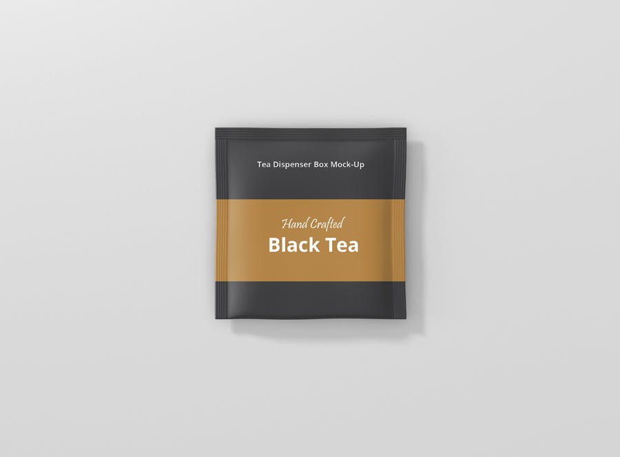 高品质茶叶包装盒样机模板设计素材 Tea Dispenser