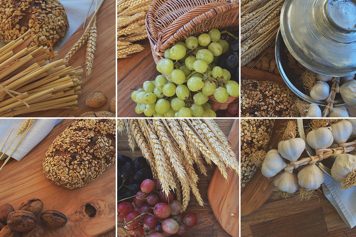 乡村食材农产品高清图片素材合辑 Rustic_Cuisine