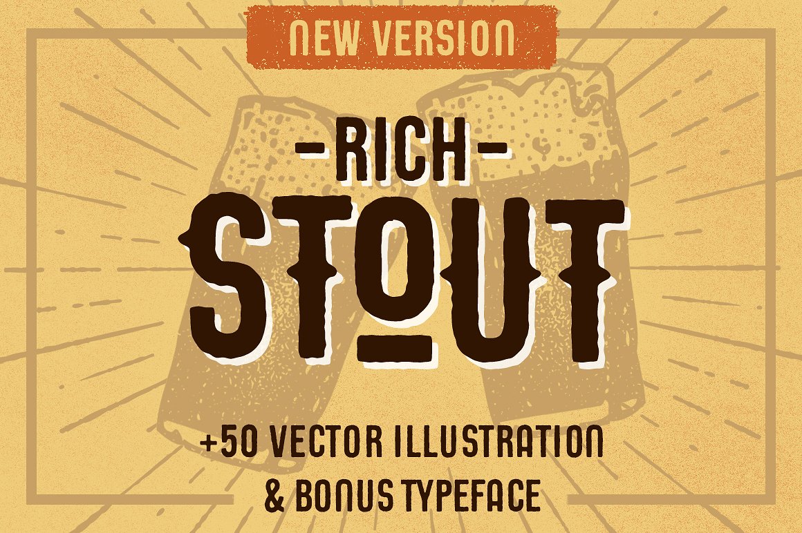 高级英文字体STOUT ? New Version! #27