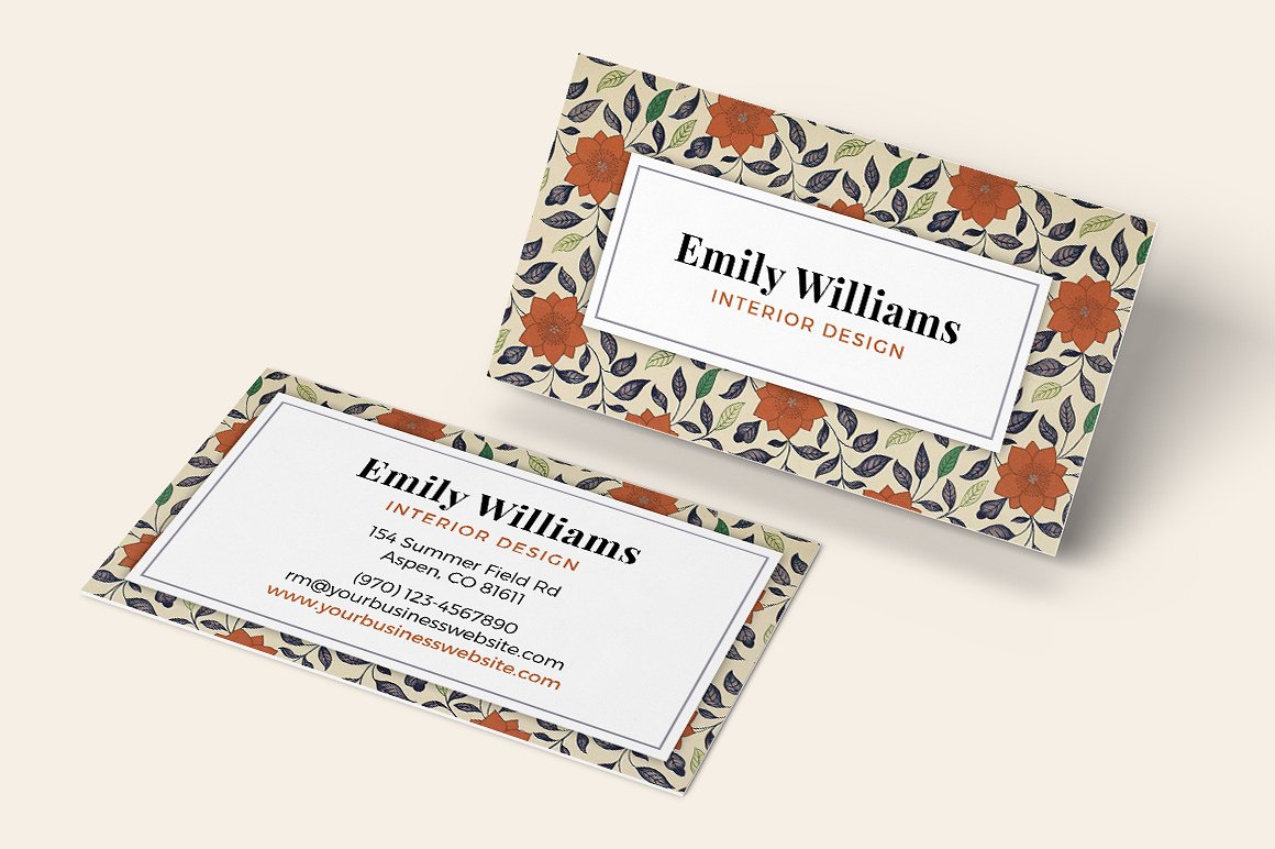 Business Card Template - FLOWE