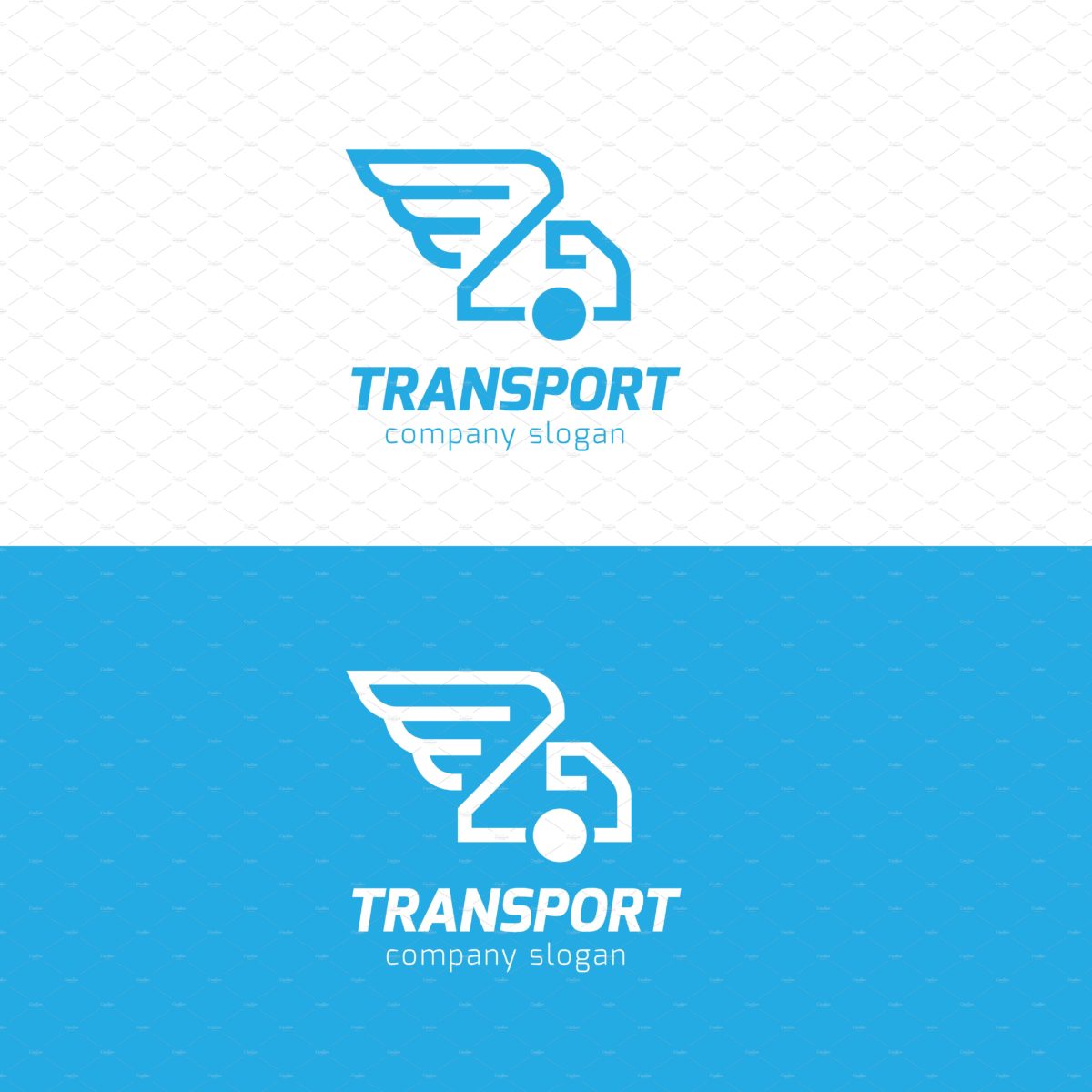 交通运输主题Logo模板 Transport-Logo
