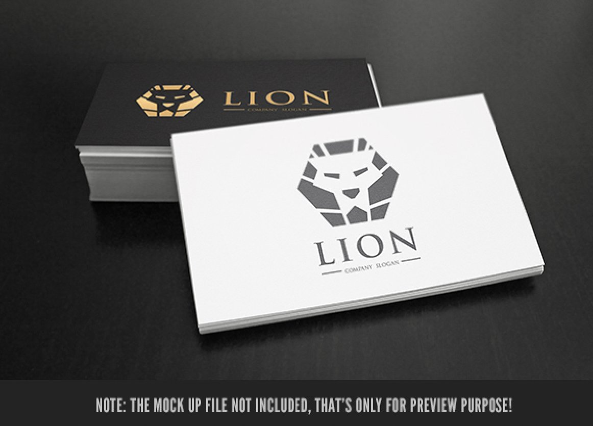 狮子图形标志Logo模板 Lion-Logo (1) #40