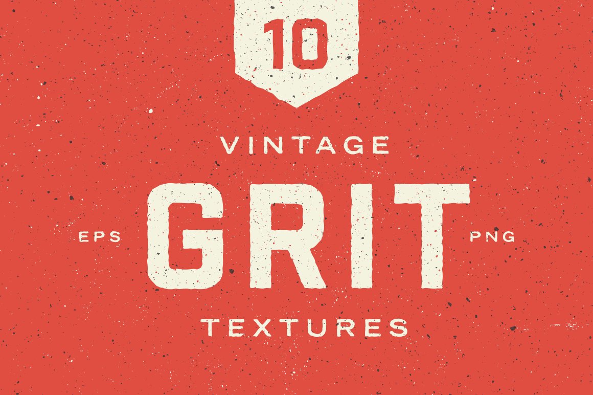 复古砂砾纹理EPS矢量素材 Vintage Grit Tex