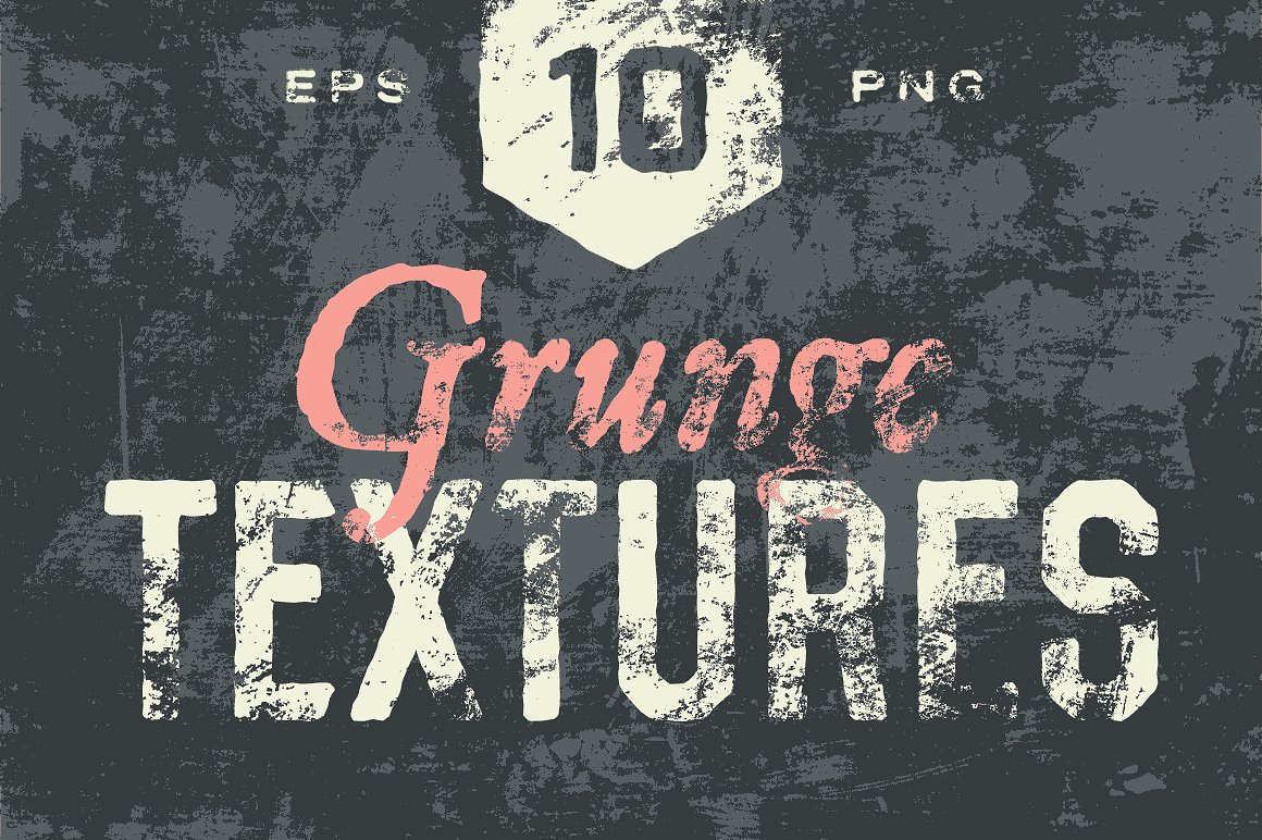 复古纹理设计素材Grunge Textures