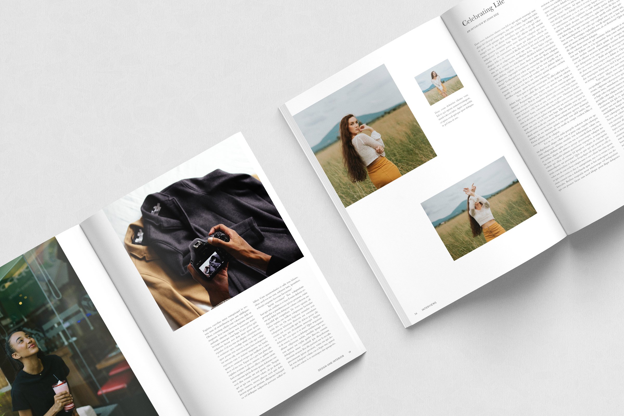 棕榈滩摄影画册杂志设计模板 Palm-Beach-Magaz