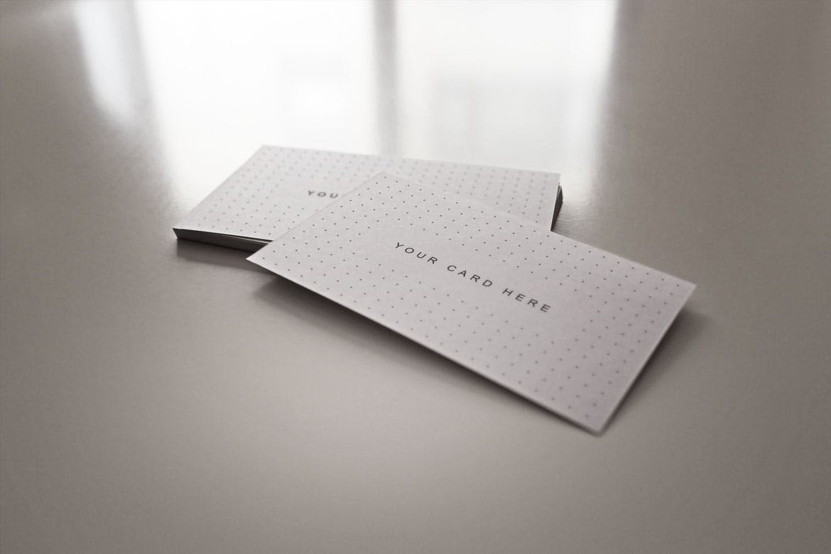 高品质高端质感名片展示模型 business-cards-m