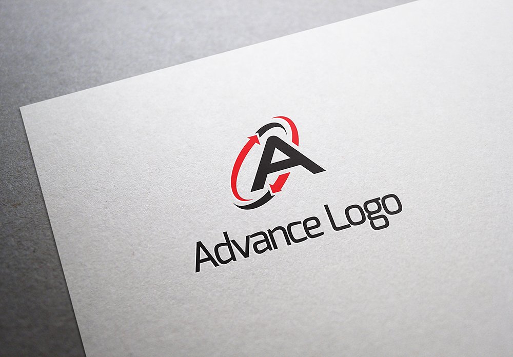 高级字母标志logo设计模板 Advance-Logo #5