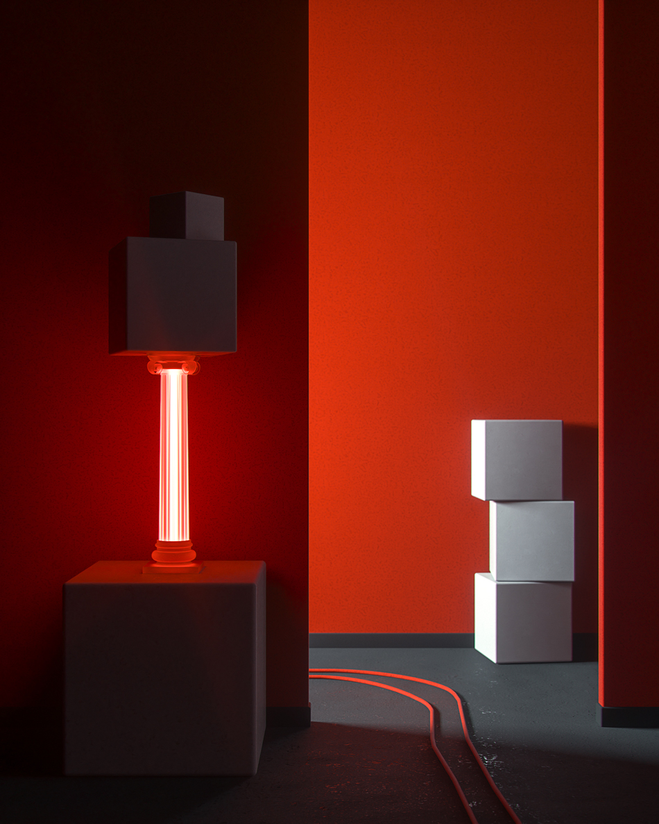 [02-01-19]---Lamp.超现实3D场景 C4D动
