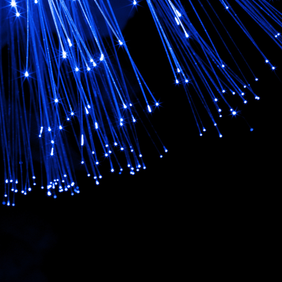 蓝色光钎超清背景图 现代数据传输 网络技术概念 全球通讯的光