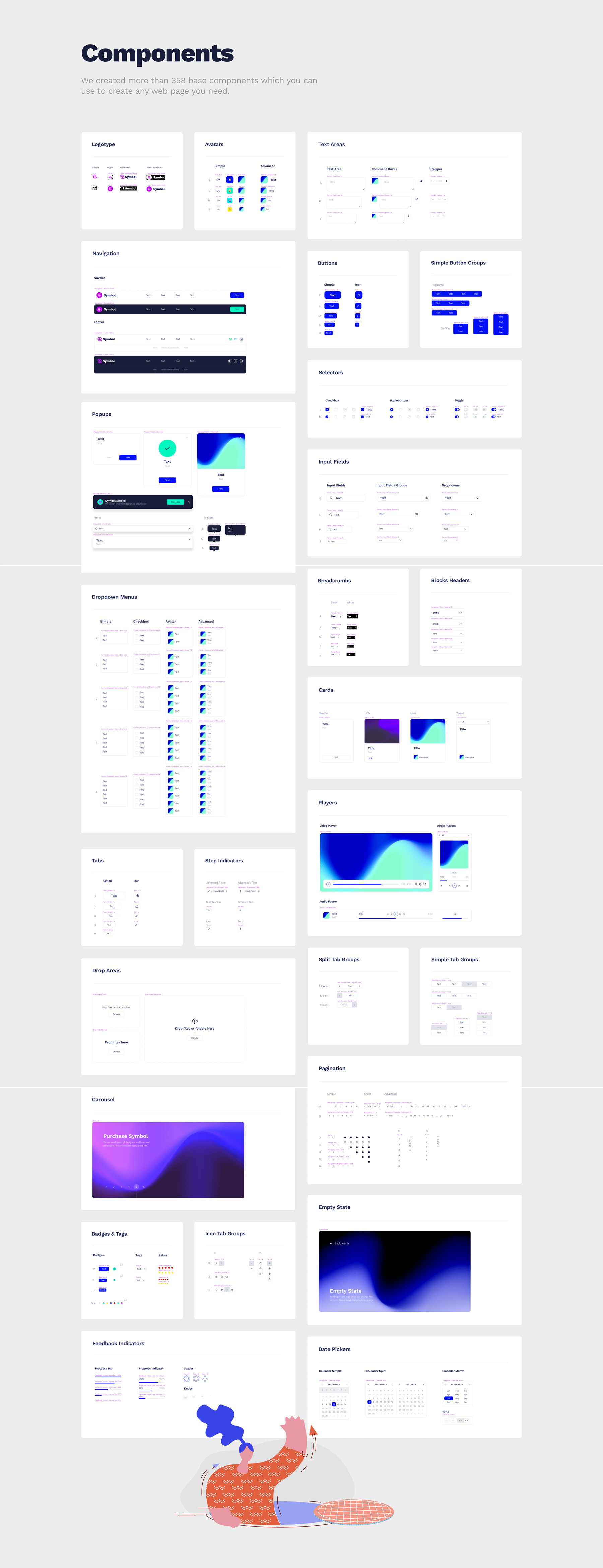 一套超全高质量的Web UI工具包 Symbol Desig