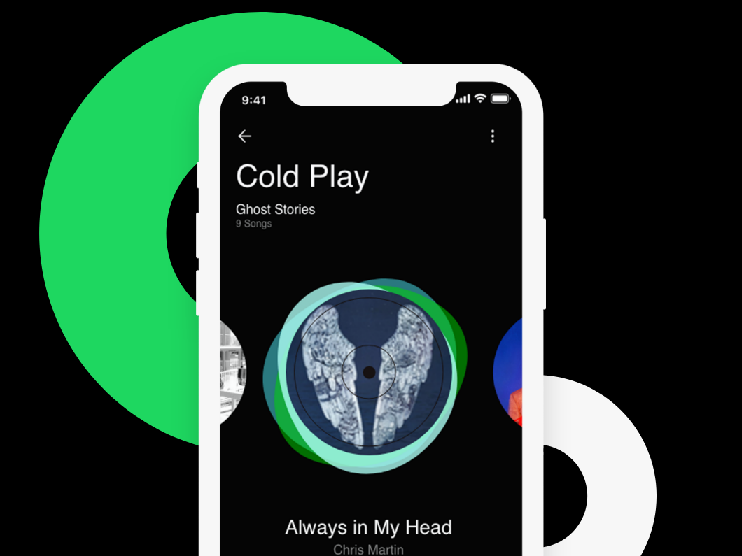 Spotify移动App重新概念设计 Redesign Co