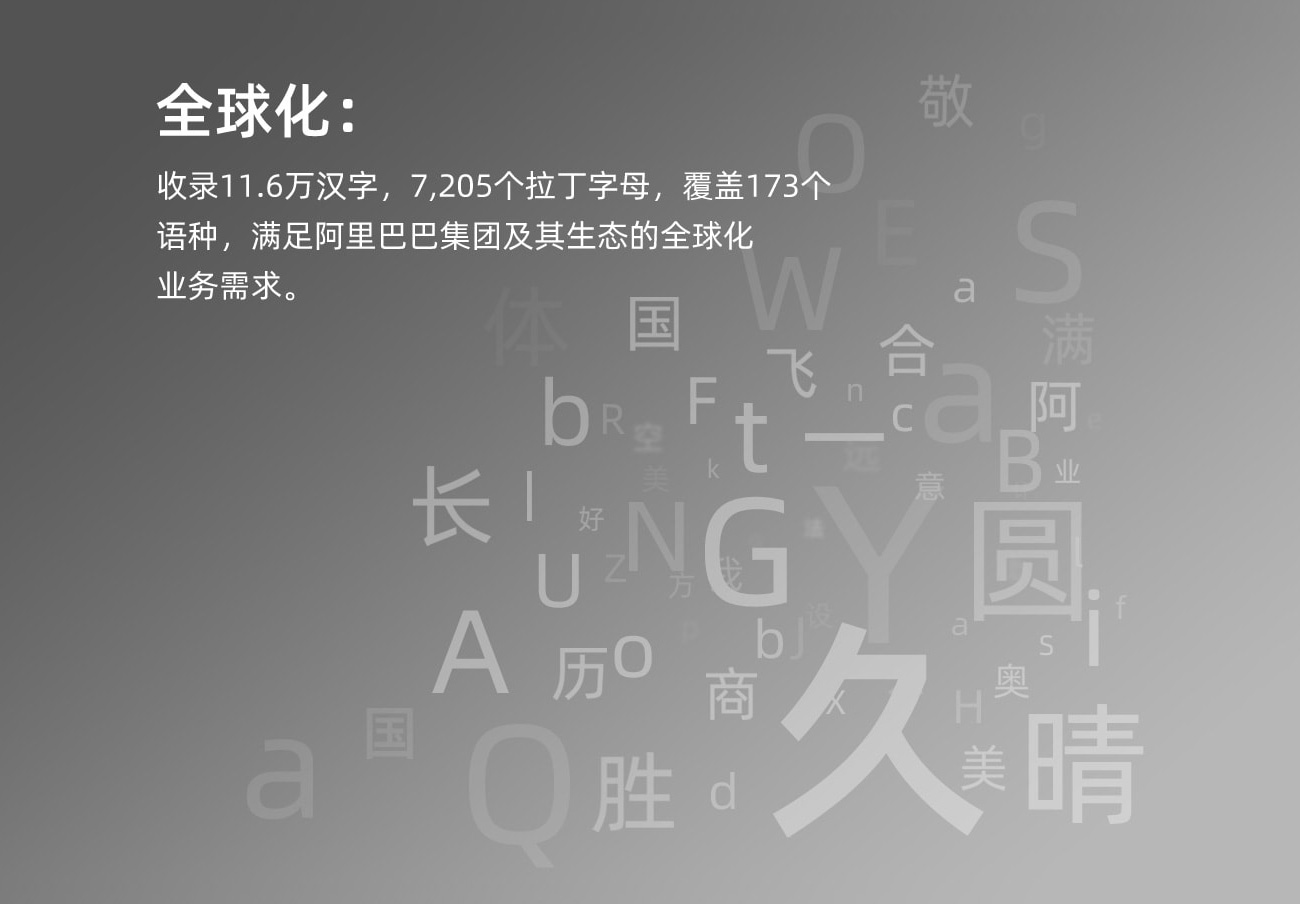 普惠大众！阿里巴巴首款免费商用字体来了