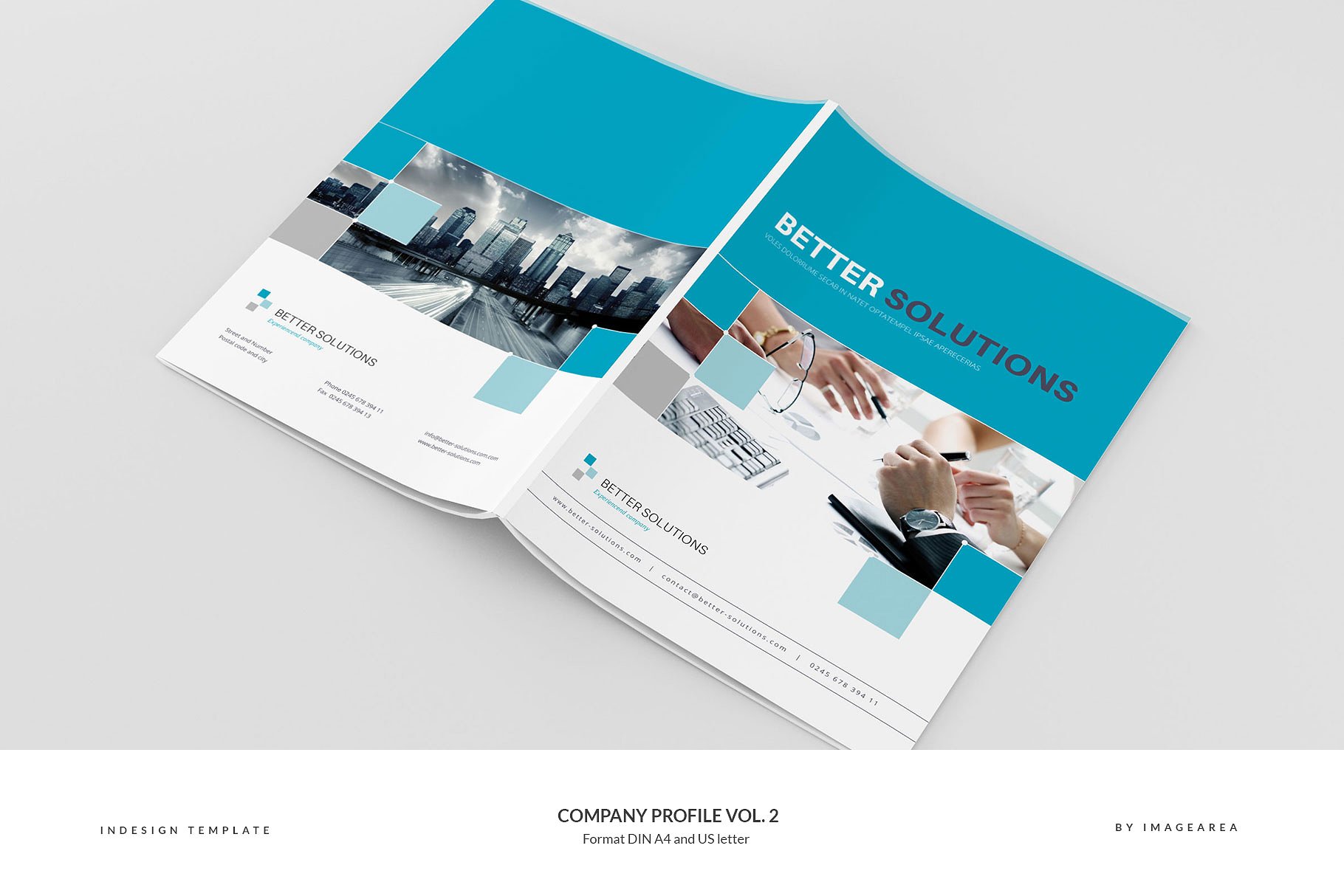 企业画册模板 Company Profile Vol. 2