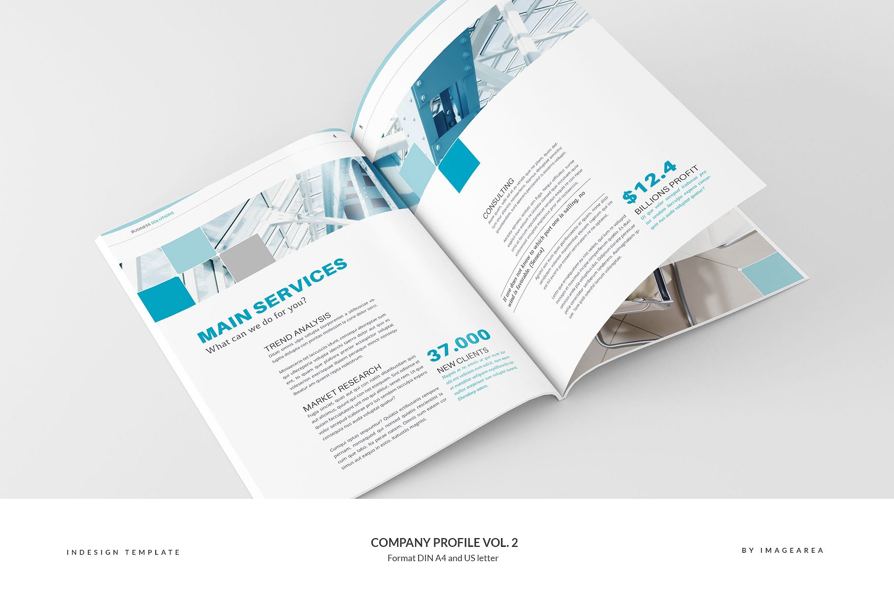 企业画册模板 Company Profile Vol. 2
