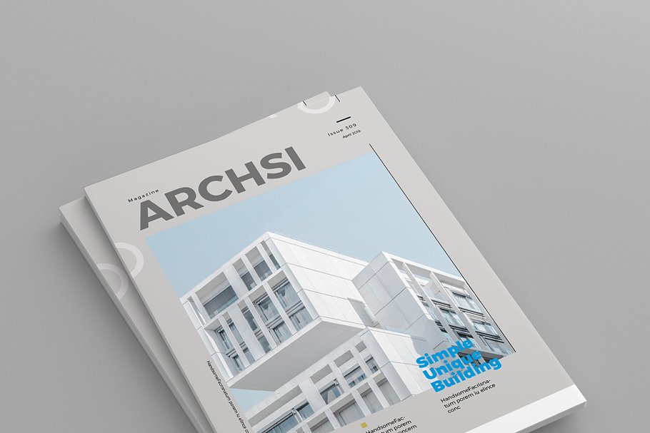 Archsi-杂志模板 archsi magazine t