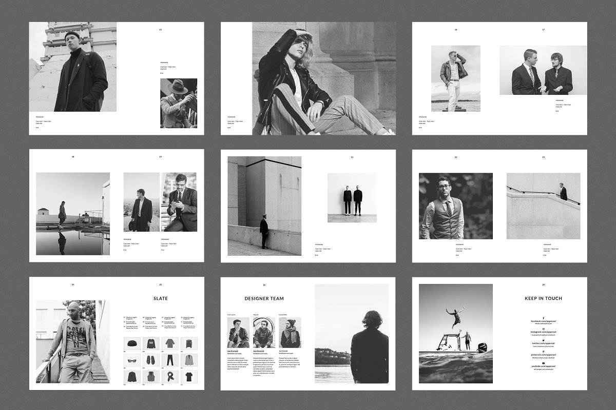 男士时尚专题摄影图册设计 Man Collection 36